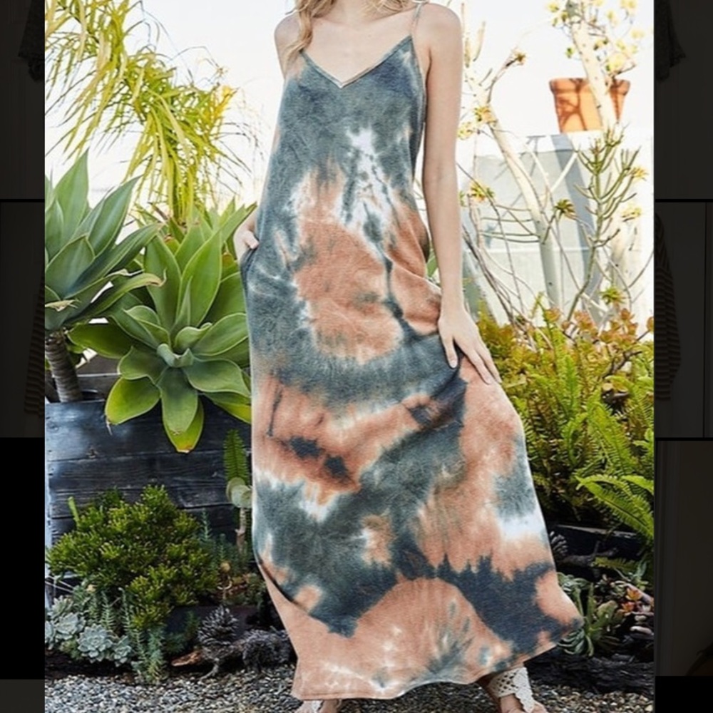 Ces femme tie dye dress